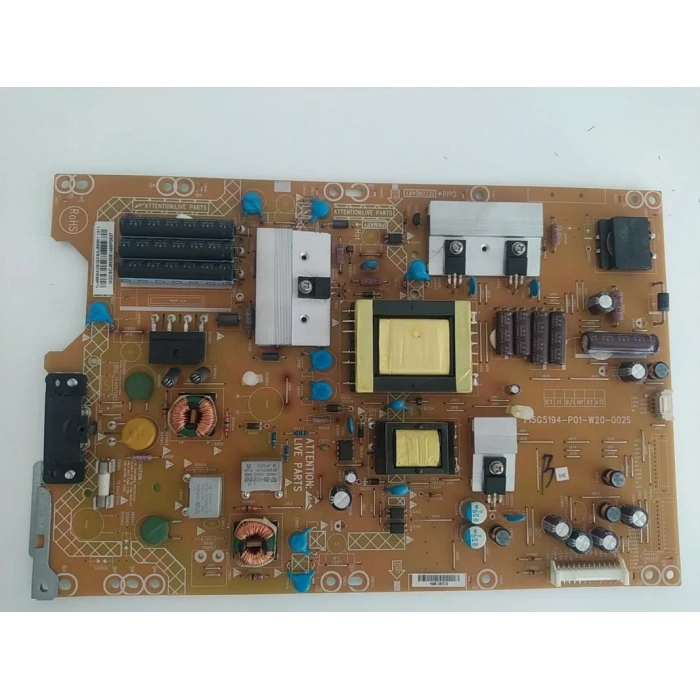715G5194-P01-W20-002S, QQSCJ992122090A1854, Philips 32PFL3517H/12, Power Board, Besleme, LC320EUE-SEM1