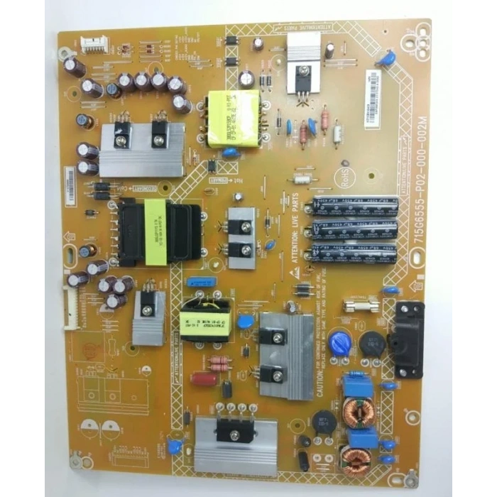 715G6555-P02-000-002M , PHILIPS , 50PUS6809 , POWER BOARD , BESLEME KARTI