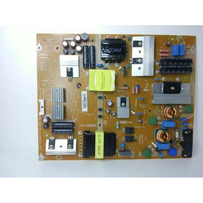 715G6973-P04-006-002M, PLTVFW481XAM2, P55080100, PHILIPS 55PUS6101/12, Power Board, Besleme, TPT550J1-QUBN0.K