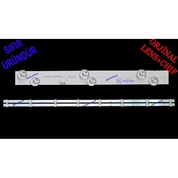 ARÇELİK, A40C685A, LED BAR, CRH-CG40E1130300208B1SREV1.2, N011205-001237-002, 158-162LM, M01