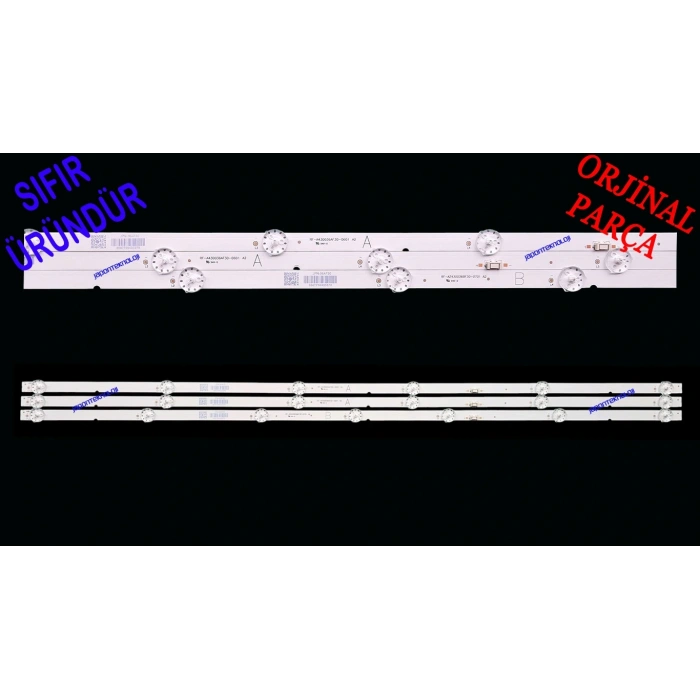 ARÇELİK, A43C685A, A43K692G, BEKO, B43C685A, B43K692G, GRUNDIG, 43GGF6970B, 43GGF6950B, 43GGF6930B, LED BAR, RF-AZ430036AF30-0601 , RF-AZ430036AF30-0701, SDL430FY(LD0-J02)