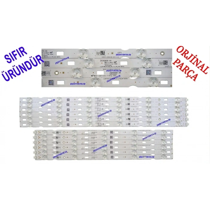 Arçelik, A49A950A, A49A955A, A49B970A LED BAR, Beko, B49B970A, B49A955A, B49A950A, LED BAR, Grundig, 49GEU8955B, 49GEU8950B, 49GEU8965B, 49GFU8960B, 49GFU8965B, 49VLX777LDL, 49GEU890, LED BAR, SE49D11L,R-ZC29AG-05, LM41-00977A, 00978A, L4_OPTIMUS_D9_CDM_L0