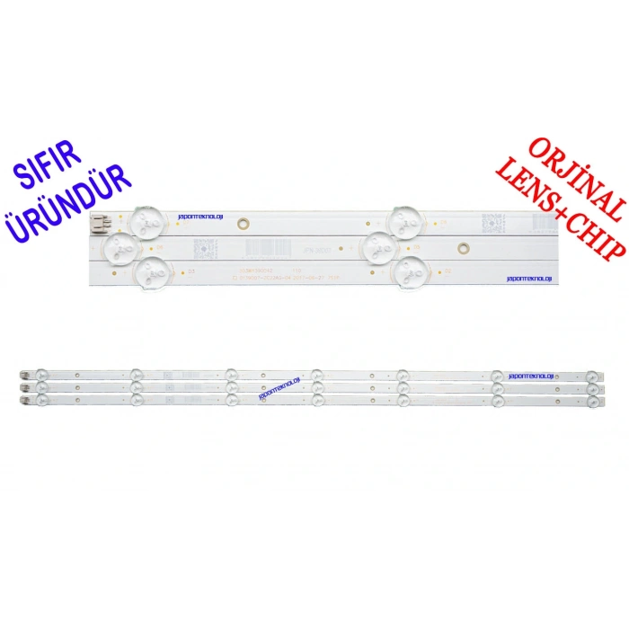 AWOX SU3999, U3900STR, B213900, B203900S, 203900S LED BAR TAKIM - 303WY390042 , 532WY390M12 , 0Y39D07-ZC22AG-04 , PANEL LED , OY39D07-ZC22AG-04 303WY390042 ,
