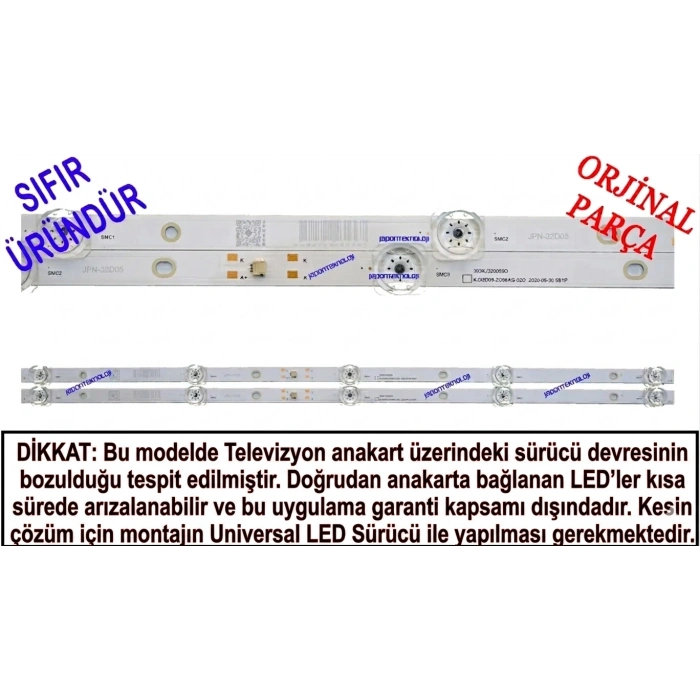 AWOX, U3200STR, RIMLESS, U223200 , 32F20A, DREAM, 32DS3101, DIJITSU, 32DS8100, 32DS8500, 32D8100, LED BAR, BACKLIGHT, KJ32D05-ZC66AG-02D, 303KJ320055D, 2020-06-30