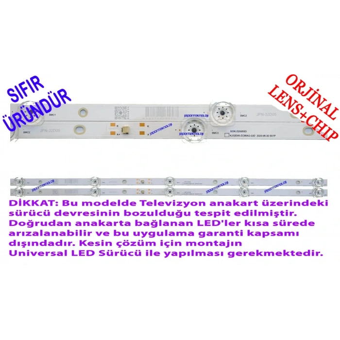 AWOX, U3200STR, RIMLESS, U223200 , 32F20A, DREAM, 32DS3101, DIJITSU, 32DS8100, 32DS8500, 32D8100, LED BAR, BACKLIGHT, KJ32D05-ZC66AG-02D, 303KJ320055D, 2020-06-30