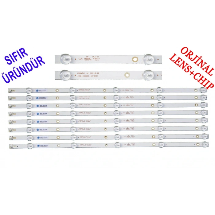 AWOX U5600STR LED BAR , PHILIPS 55PUF6022/T3 LED BAR, BOTECH BSC2-U55/MTR, TELEFOX 55TFH5510/4K/S LED BAR, K550WDC1 A2, K550WDC1 A1, U5600STR/4K/S