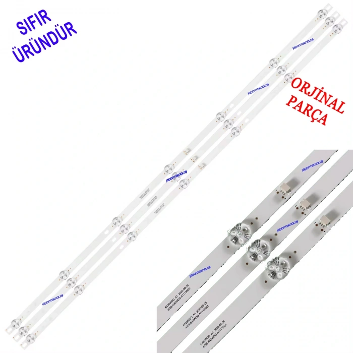 BOTECH, 42BSE7501, 42BSE6501, LED BAR, NEXT, YE-42020GG4, BACKLIGHT, 4708-K42WDG-A1113N01 K420WDG A1, LED BAR, BACKLIGHT, 7 LEDLİ