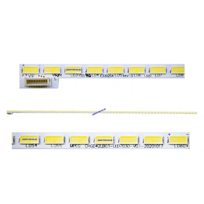 CHGD42LB03 LED7030 V0.1 CA730800069928 , 60LED 525mm ,   , CHGD42LB03_LED7030_V0.1_20120815 L, 60 LED