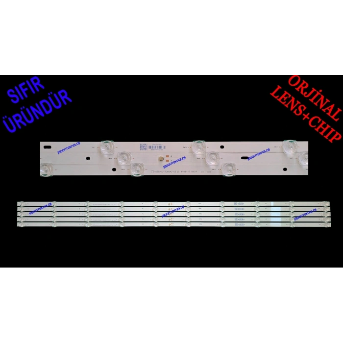 DIJITSU, 55DS8500, LED BAR, BACKLIGHT, PANEL LEDLERİ, KJ55D10-ZC66AG-03D, KM0550LDBU011531