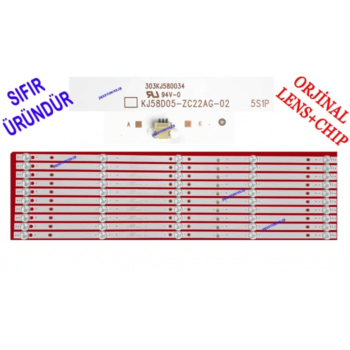 DIJITSU, 58DS8500 TV LED BAR, KJ58D05-ZC22AG-02, 303KJ5800, CCAMV AMV-D58