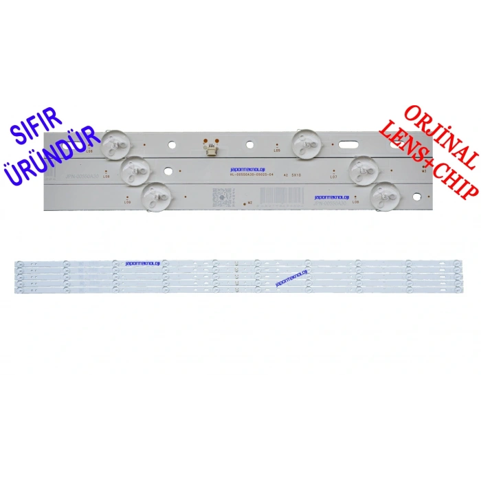DİJİTSU, DJTV55S, KYTECH ST-5540US, LED BAR, HL-00550A30-0502S-04, 3080555Z100TZ004 10LEDLİ, dijitsu djtv55s