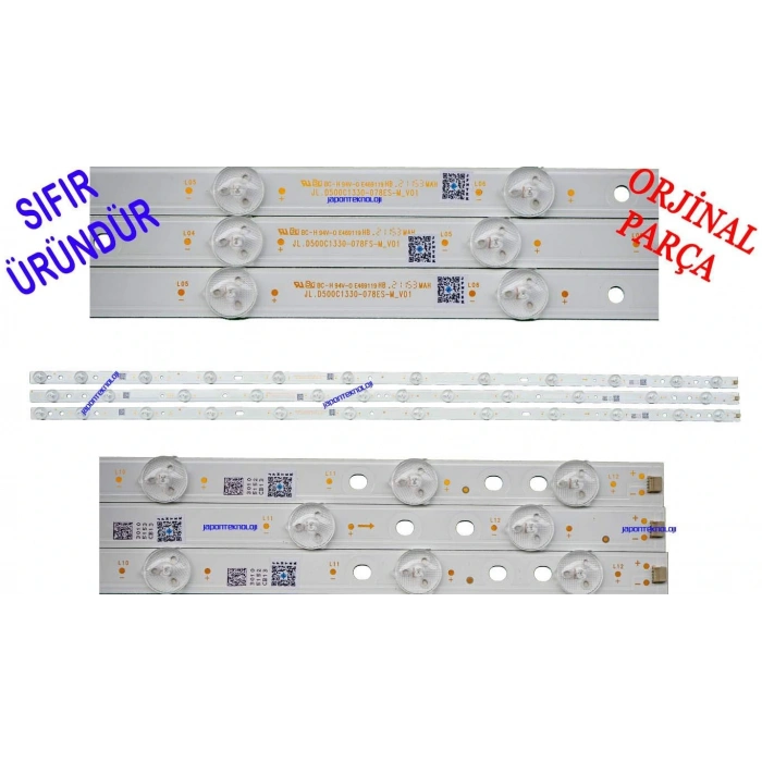 JL.D500C1330-078AS-M , JL.D500C1330-078BS-M, 17DLB50NER2-A ETI 20190213 VESTEL, 50U9400, 50U9500 4K LED BAR , JL.D500C1330-078ES-M_V01 LED BAR, JL.D500C1330-078FS-M_V01 ,, VESTEL 49U9500, 49F9500, 49UD8200 LED BAR , REGAL 49R654F LED BAR , VES490UNDS-2D-N