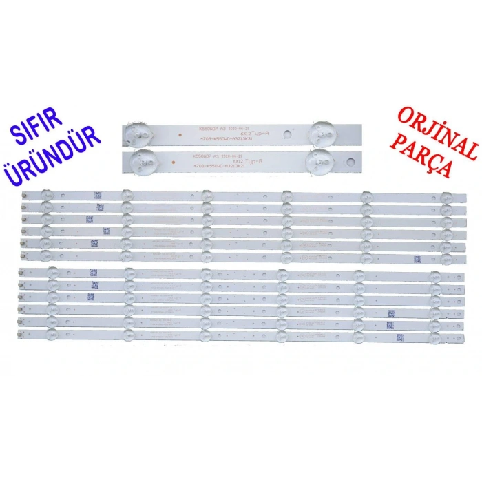K550WD7 A3 4708-K550WD-A3213K31 , PHILIPS 55PFT6110 LED BAR, K550WD7 A3 , 183008 , K550WD9 , 55U7750EE LED BAR BACKLIGHT