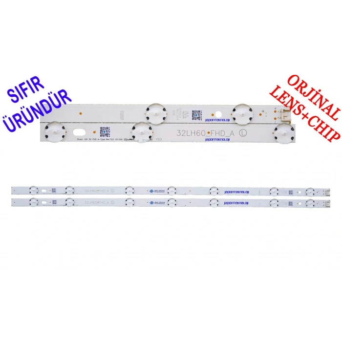 LG, 32LH604V, LED BAR, PANEL LEDLERİ, 32LH60_FHD SSC_32inch_FHD_REV01_151102 7 LED, EAV63452404