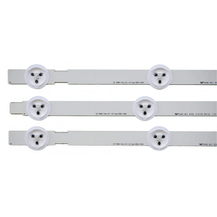 LG 32LN575S, 32LN5400 LED BAR, BACKLIGHT, PANEL LEDLERİ, SN032DLD12AT057 LED BAR, AX032DLD12AT057 LED BAR