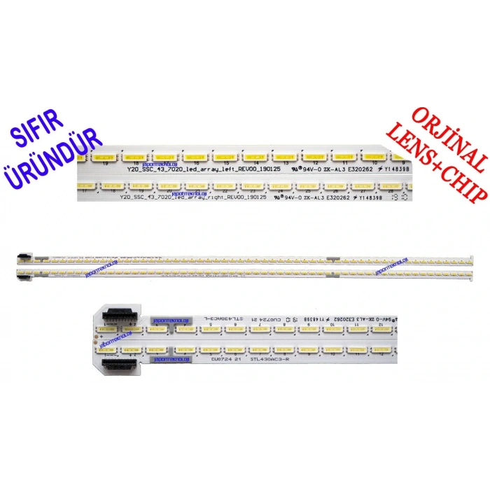 LG 43UH5F, 43UH5F-B, LED BAR, STL430AC3-R, STL430AC3-L, Y20_43_7020 LCD_Array_LEFT, Y20_43_7020 LCD_Array_RIGHT