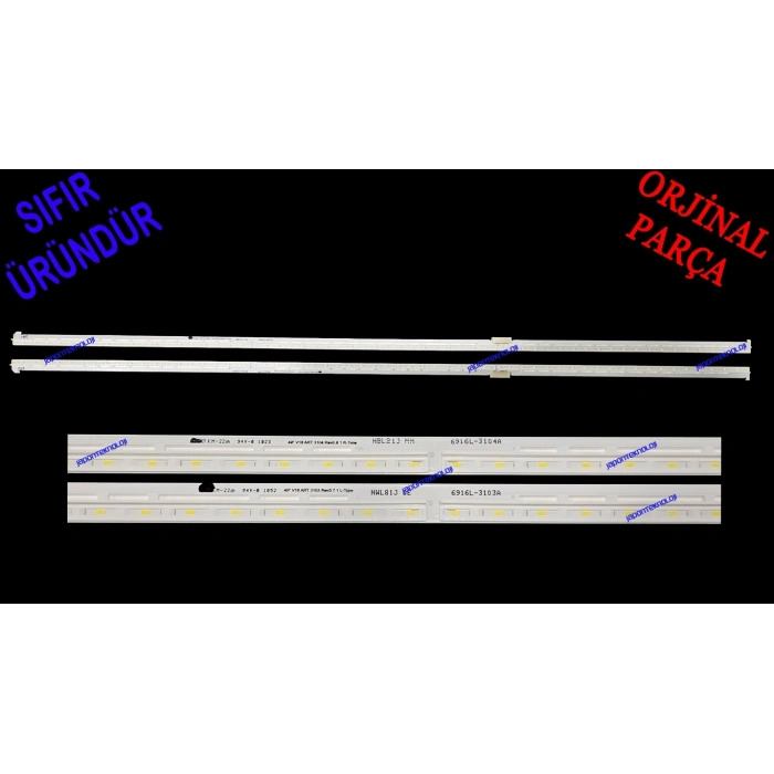 LG, 49UK7550PLA, LED BAR, PANEL LEDLERİ, 6922L-0241A, 6916L-3104A, 6916L-3103A, 49 V18 ART 3103, 3104,