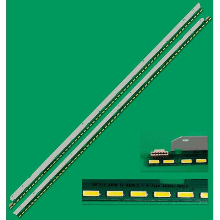 LG, 55LB870, 55LB870V LED BAR, BACKLIGHT, PANEL LEDLERİ , 6916L1605A, 6916L-1605A, 55 V14 ART9 TV REV0.0 1 L-TYPE 6920L-0001C
