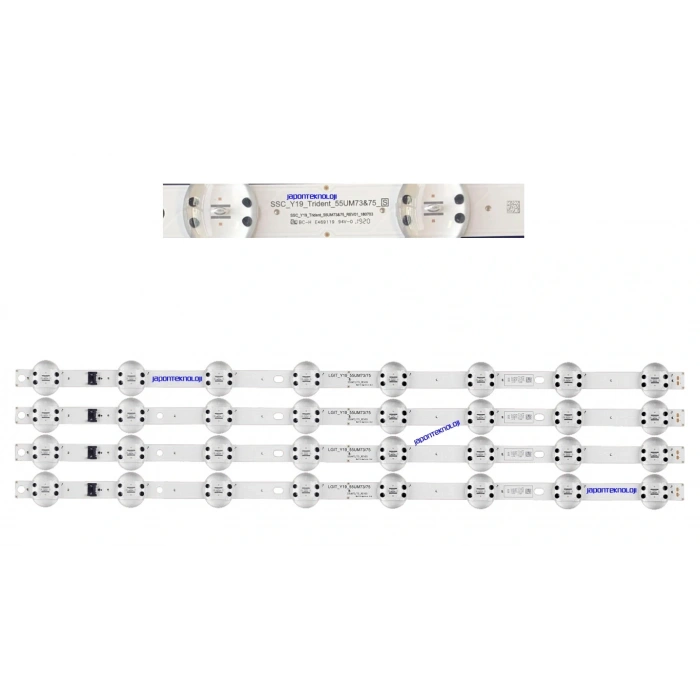 LG, 55UM7400PLB, 55UM7450PLA, 55UM751C0ZA, 55UN73006LA, 55UN81006LB, LED BAR,PANEL LEDLERİ, LGIT_Y19_55UM73/75, SSC_Y19_Trident_55UM73