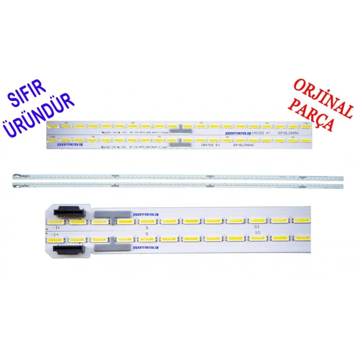 LG, 60UH7700, 60UH770V, LED BAR,  BACKLIGHT, 6916L2485A, 6916L2484A, 6922L-0187A,  60 V16 ART3 2484, 6916L2485A, 6916L2484A, 60 V16 ART3, 2485, 2484, R L tipi 2482, 2483
