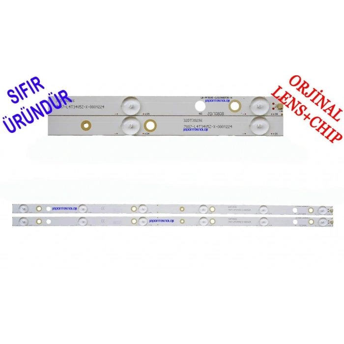 Next YE-32017, ST3151A05-9, Led Bar, NEXT LB-PF3030-CJ323X6DT30-H, 32DT302X6, 60.3 Cm 6LEDLİ