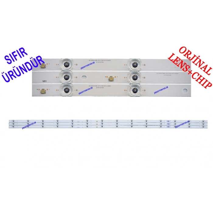 Onvo, 55OV6000U, SENNA 55SN9000U, LED BAR, BACKLIGHT, 08-55DN-B-SMC3x14-1092.5x14-230602, 261501021060, TV LED BAR