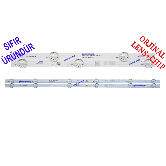 ONVO, OV32F153 LED BAR, BACKLIGHT, NORDMENDE, NM32F151, LED, BAR, MSG-T320-3030-02A-06-N1.0, JL.D32061330-004AS-M,  JL.D32061330-057GS-M