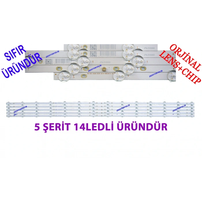 ONVO, OV50-8000, LED BAR, Morio, MR50800, NORDMENDE, NM50350, LED BAR, TELEFUNKEN, TF-LED50S52T2SU, LED BAR, 8D49-DNYF-MN514A, YF-A1N2N03LA9D-0001 A, 261501009570, CC495PU1L, CC495PU1L-02 D00