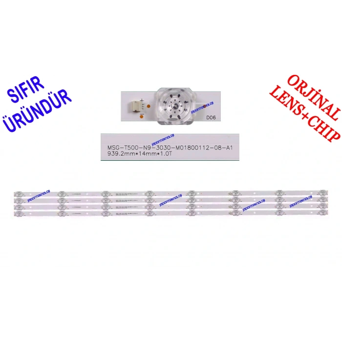 ONVO, OV50F354, NORDMENDE, NM50F353, AWOX, B235000UHD, LED BAR, BACKLIGHT, MSG-T500-N9-3030-M01800112-08-A1 1.3.10700000253, ONVO, OV50F354, 50 MSG-T500-N9-3030-M01800112-08-A1, 939.2MM14MM10T1.3.10700000253, TV LED BAR