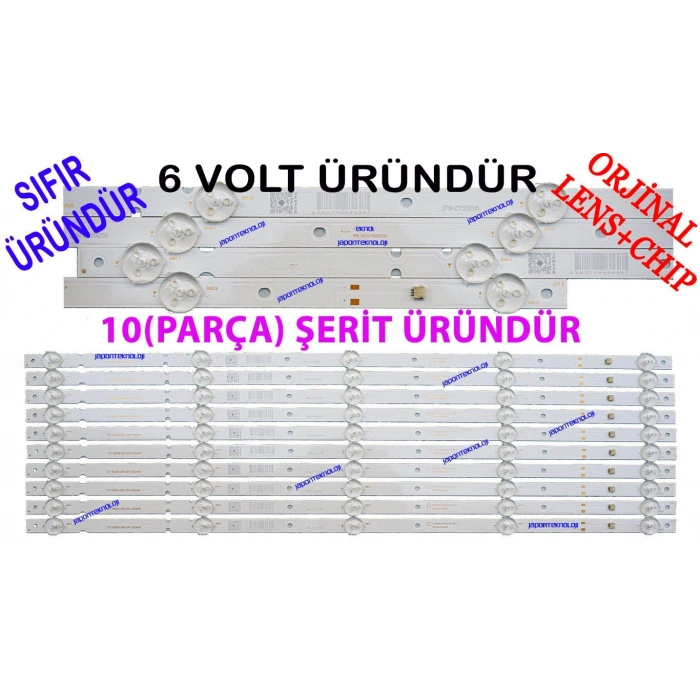 ONVO, OV55350, NORDMENDE, NM55350, SABA, SB55352, LED BAR, BACKLIGHT, OV55-9000, MORİO MR55850 LED BAR, CY55D05-ZC62AG-02, 303CY550033, CY-55DN-2W-33V-33MA, HV550QUB-F84