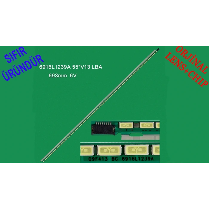 PANASONIC, TX-L55ETW60,  TX-L55DT60E, LED BAR, BACKLIGHT, 6922L-0079A, LC550EUD(FF)(F2), 55 V13 LBA REV 0.9 , 6916L-1239A