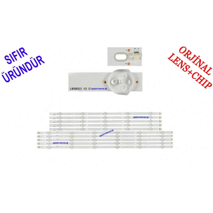 PHILIPS 58PUS7805, LED BAR, BACKLIGHT, 58PUS7805/62, LB58003 V0_01, 58PUS6203, 58PUS6504, 58PUF6013, 58PUS7805, TPT580F2-PU1L.Q
