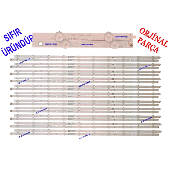PHILIPS, 75PUS7906, 75PUS8506, LED BAR, LB-GM3030-GJPHP7511X20PS01-L-Y LB-GM3030-GJPHP7511X20PS01-R-Y