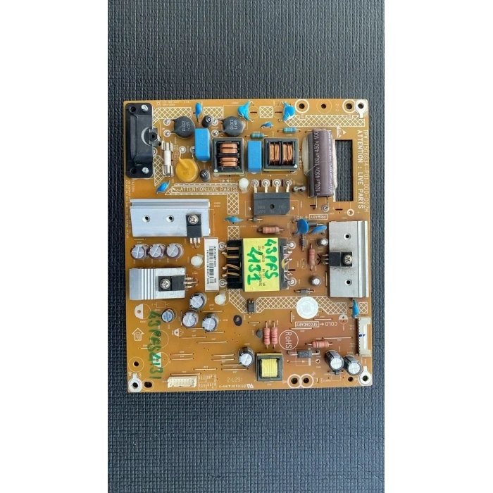 PHİLİPS715G6934-P01-000-002H, PLTVGQ371XAB1, P43080700, PHILIPS 43PFS4131/12, POWER BOARD, BESLEME, TPT430H3-DUYSHA.G