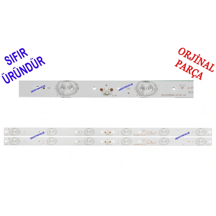 Redline, 24EX4524, SKYTECH, ST-2430YK, LED BAR, BACKLIGHT, ZDCX236D06-ZC14F-02, HL-00240A28-0601S-02, MASON-LED, L654 V3