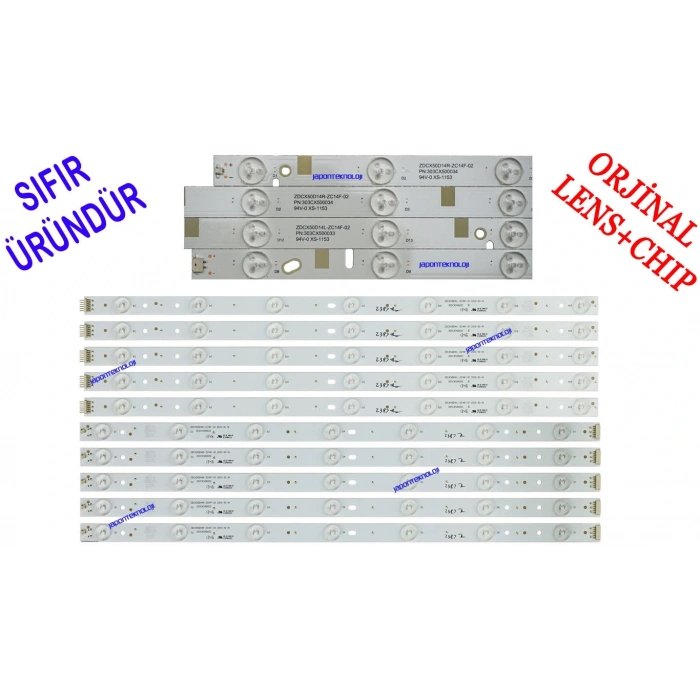 SABA 50BRD03, SKYTECH ST-5040, ST-5050, LED BAR, BACKLIGHT, REDLİNE 50EX7550 LED BAR, SABA 50HKN2727 LED BAR, ZDCX50D14L-ZC14F , ZDCX50D14R-ZC14F CX500DLEDM