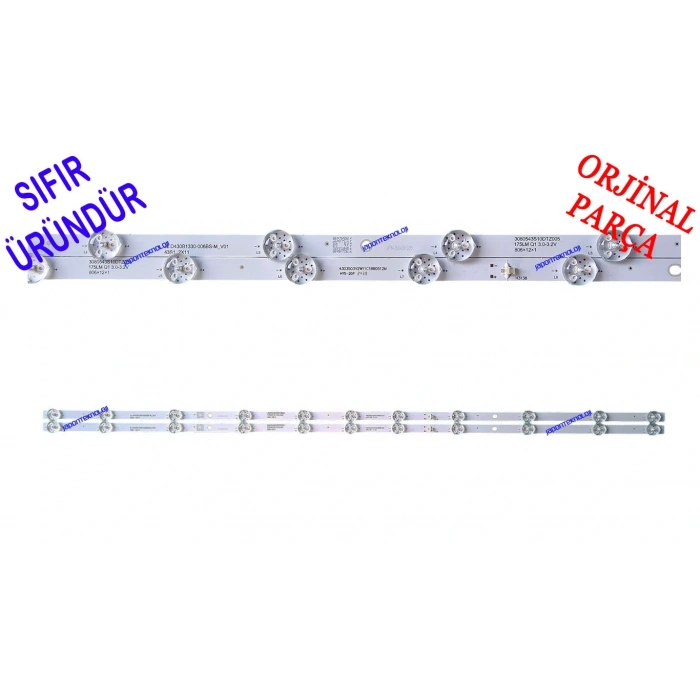 SABA, SABA SB43F250, LED BAR, PANEL LEDLERİ, JL.D430B1330-006BS-M_V01, SJ.CX.D4301101-3030JS-M, JL.D430B1330-006BS-M_V01