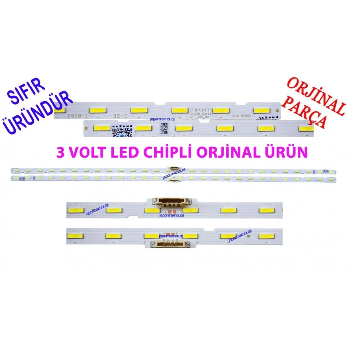 SAMSUNG, UE43RU7400, LED BAR, V8N4-430SM0-R0, AOT_43_NU7100F_2X28_3030C LM41-00606A, BN96-46053A, 45954A, L1_NU7.4/7.5D3 _ CEM_S28, 3VOLT