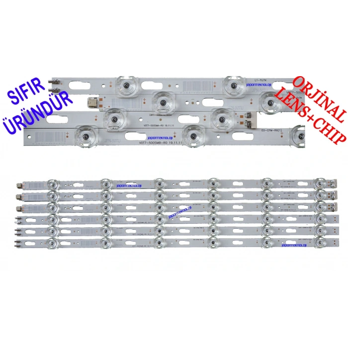 SAMSUNG, UE50TU7000UXTK, UE50TU8000UXTK, LED BAR, UE50AU7000UXTK, PANEL LEDLERİ, BN96-50318A, BN96-50317A