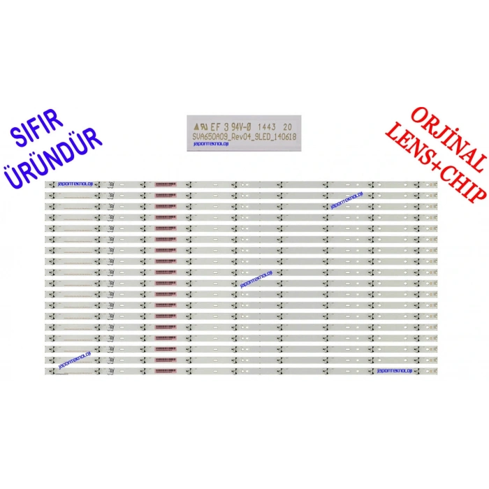 SONY, KD-65X8500C, KD-65X8505C, KD-65X850SC, SONY KD-65X850, LED BAR, BACKLIGHT, SVA650A09_REV04_9LED_140618, T650QVF06.2