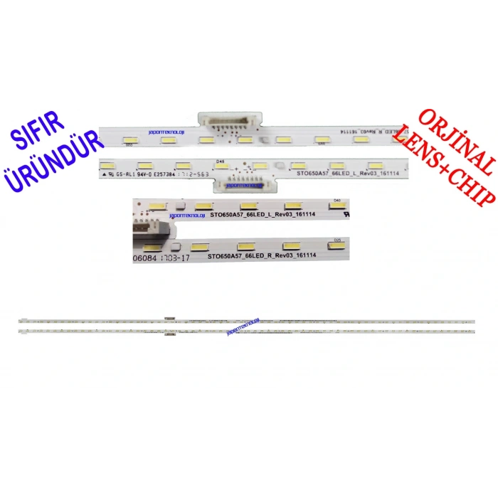 SONY, KD-65XE8505, KD-65XE7005, KD-65XF8577, LED BAR,  XBR-65X850E, KD-65X8500E, XBR-65X850E, 760.0260A.0004, LED BAR BACKLİGHT, STO650A57 ,