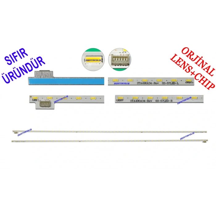 SONY, KDL-49WD755, LED BAR, BACKLIGHT, 73.49S02.D00-2-DX1 STA490A34, SONY, KDL-49WD754, KDL-49WD759, KDL-49WD752, KDL-49WD751, BACKLIGHT