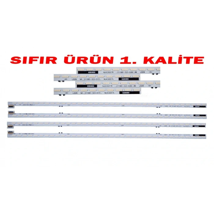 SONY, KDL-55W905A, LED BAR , KDL-55W900A,  BACKLIGHT, NLAC20217L, NLAC20217R, P61.P8302G001 4 ADET