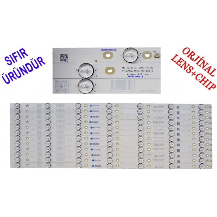 SUNNY SN65LEDA88-G/0227, SN65LEDA51/0216, AXEN AX65LEDA71/0216, AX65LEDA51/0216, LED BAR, MS-L2143 V3 CY-65DN-3030-25V-600mA , SUNNY SN65LEDA88 LED BAR