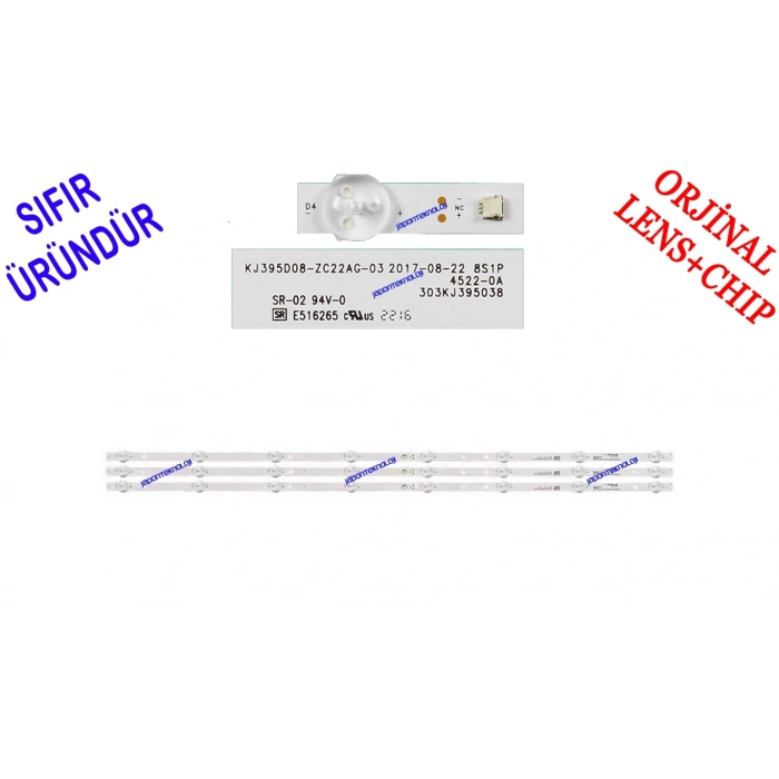 TELEFOX, 40TD4000FHD, AWOX, U4000STR/FH, LED BAR, KJ395D08-ZC22AG-03, KJ395D08-ZC22AG-03A, BACKLIGHT