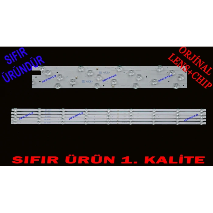 TELENOVA, 55S8001, 55NSK9001, LED BAR, BACKLIGHT, SJ.YM.D5500901-3030CS-M, MS-HK-T550-P9-G-3030-2.1 SJ.YM.D5500901-3030CS-M 1.14.MD550102 9 LEDLİ 107 CM