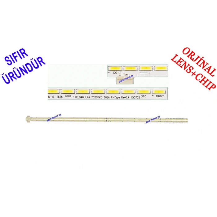 VESTEL, 17ELB48, 48UA9300, 48UA8900, 48UA9350, REGAL 48R6080U, HI-LEVEL48UHL950 LED BAR, 17ELB48ULR4 7020PKG 66EA