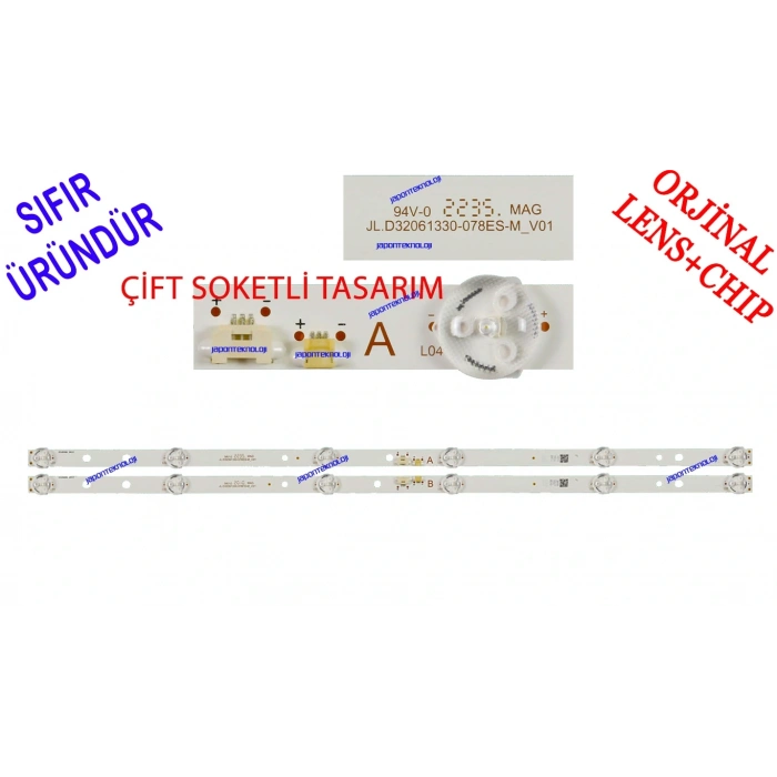 VESTEL, 32H8500, 32H8300, LED BAR, JL.D32061330-078ES-M_V01, JL.D32061330-078FS-M_V01, RF-CF32005AE30-0601 A3, RF-CF32005BE30-0601 A3, LED BAR
