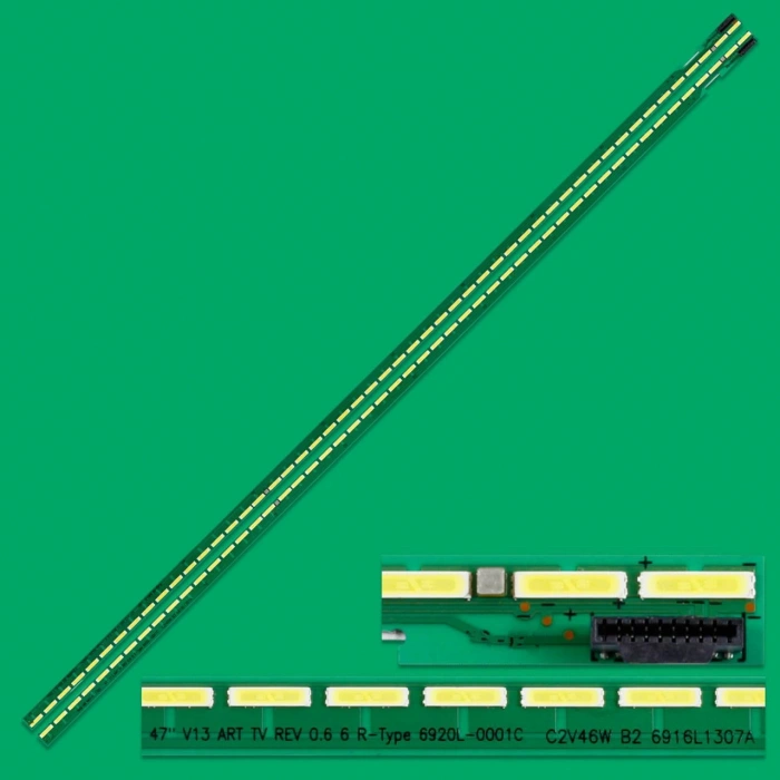 VESTEL, 47PF9090, LED BAR, A47-LS-9378, B47-LS-9378 LED BAR, 6922L-0068A, 47 V13 ART TV REV 0.9 6 R-TYPE, 47 V13 ART TV REV 0.9 6 L-TYPE, 6920L-0001C, 6916L1306B, 6916L1307B, LC470EUN-PFF1, VESTEL 47PF9090 47 LED TV, Backlight