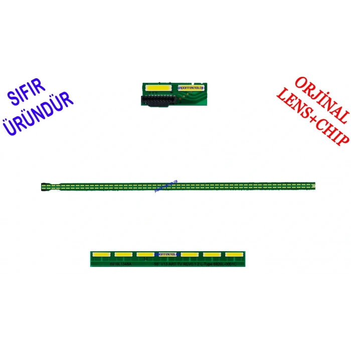 VESTEL, 55PF9090, GRUNDIG G55-LB-9478, ARÇELİK A55-LS-9378, BEKO B55-LS-9378, LED BAR, 6922L-0070A, 55 V13 ART TV REV0.1 2 L-TYPE, 55 V13 ART TV REV0.1 2 R-TYPE, LC550EUH-PFP1